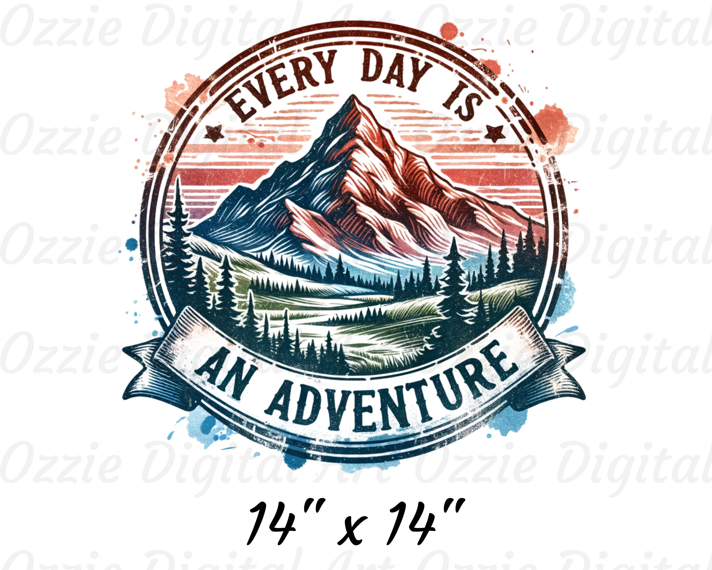 Every Day is an Adventure Png, Sublimation Design, Hiking Png, Camping ...