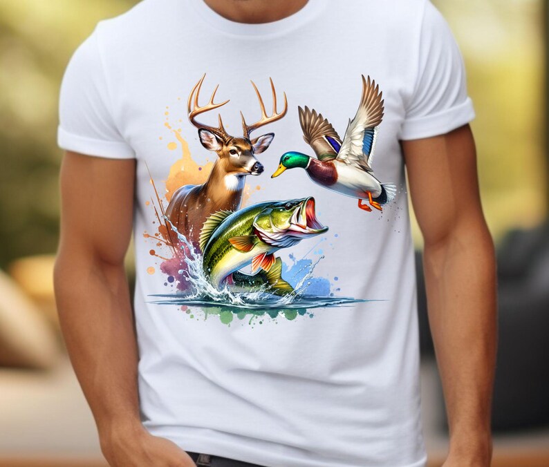 Hunting Png, Sublimation Design, Buck Deer Png, Duck Png, Fishing Png ...