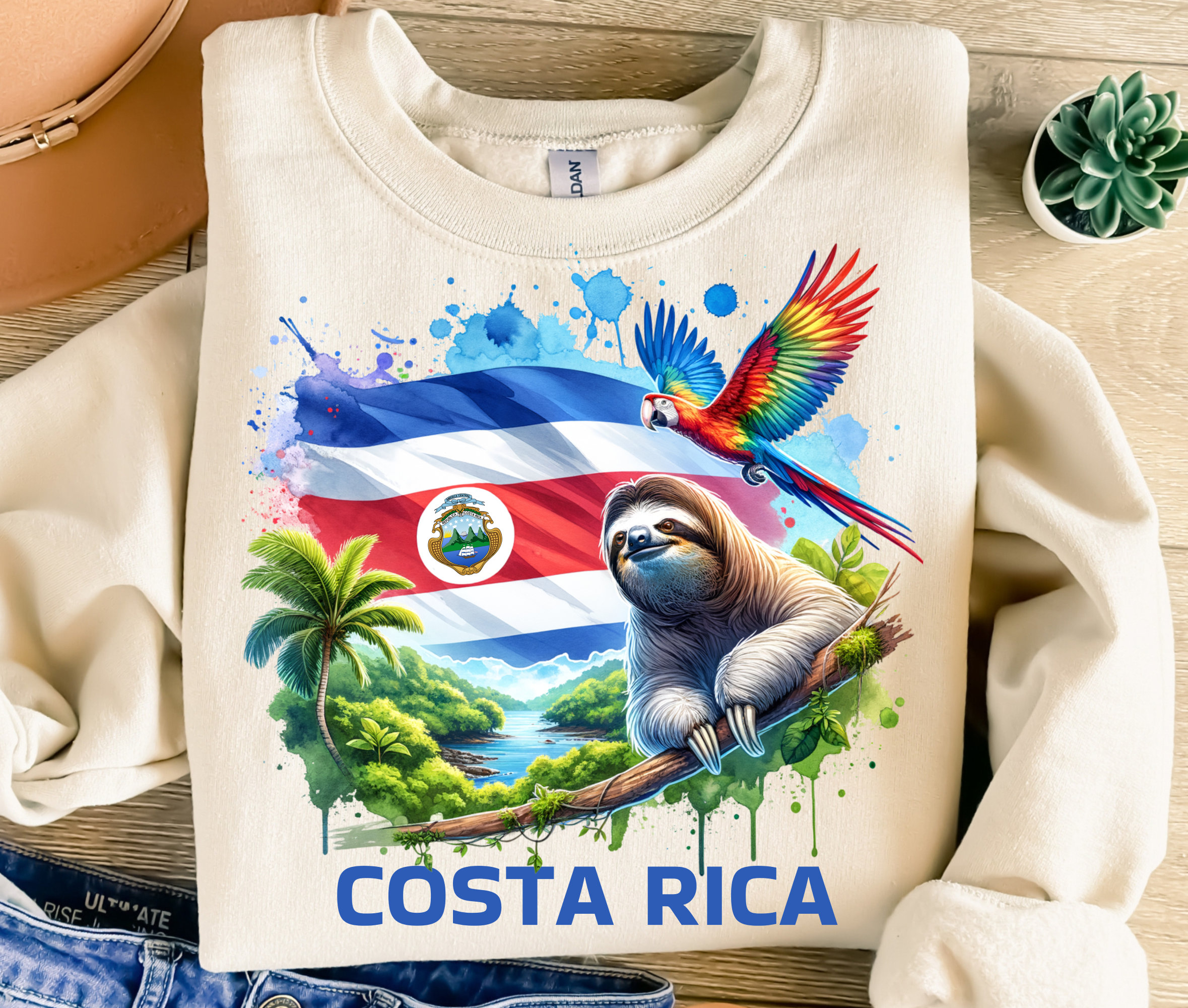 COSTA RICA PURA VIDA Tシャツ USAヴィンテージ夏SALE Pura Vida