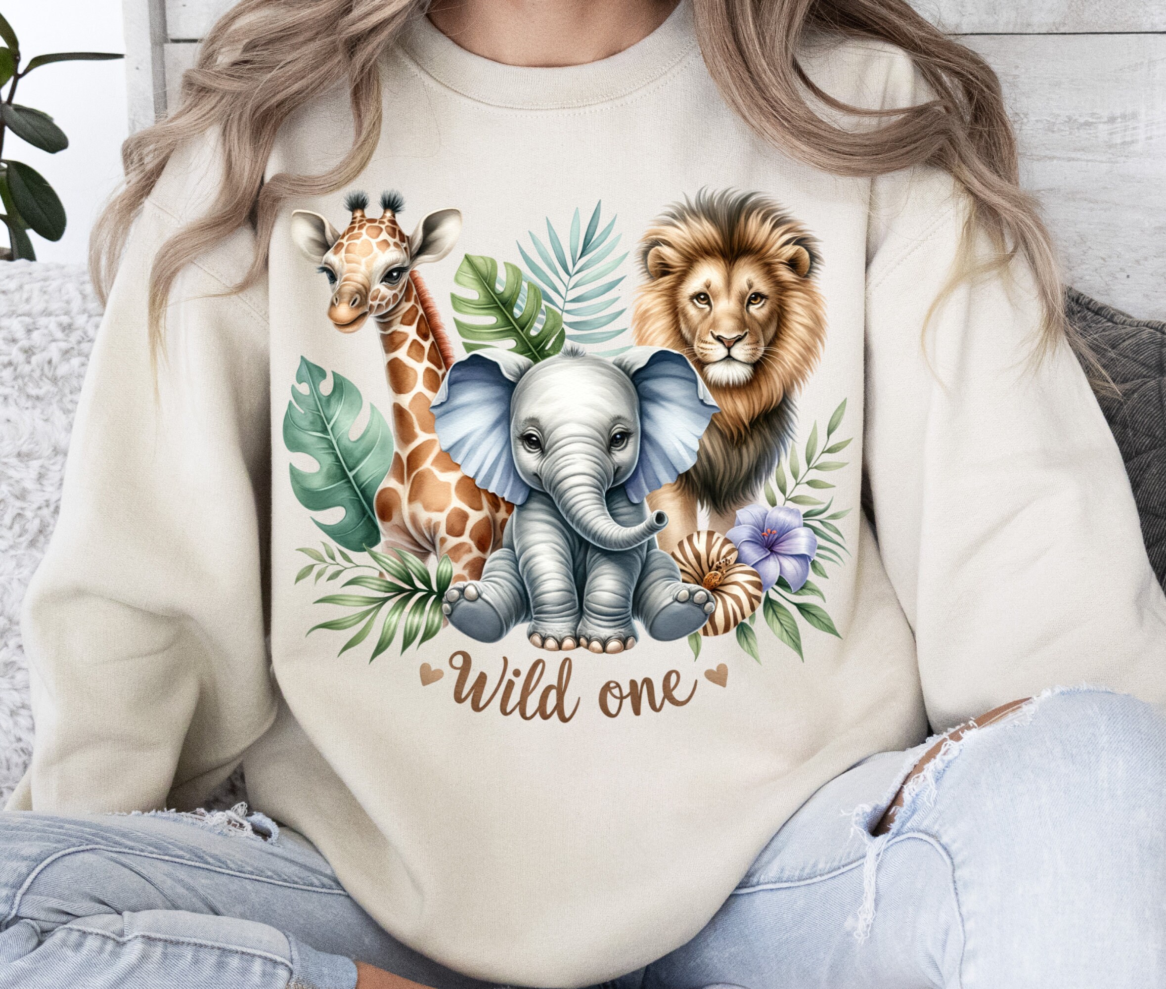 Wild One Png, Sublimation Design, 1st Birthday Png, Kids Png, Safari ...