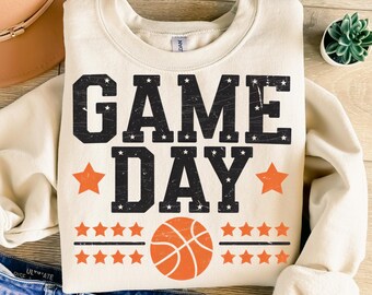 Basketball Game Day Shirt PNG for Sublimation