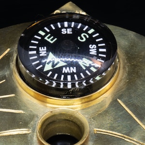 Sundial Star Clock Pocket Watch Astronomical Clock Sun Compass Stellar Pocket Watch Premium Kompass