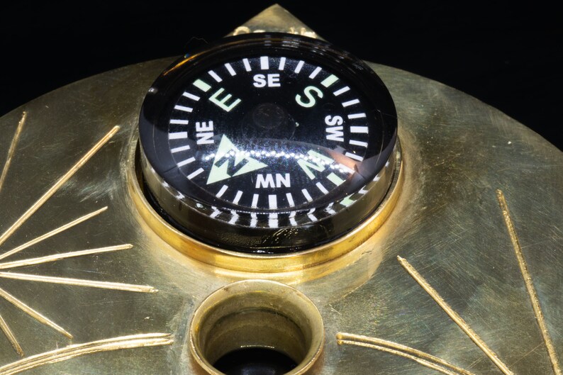 Sundial Star Clock Pocket Watch Astronomical Clock Sun Compass Stellar Pocket Watch Premium Kompass