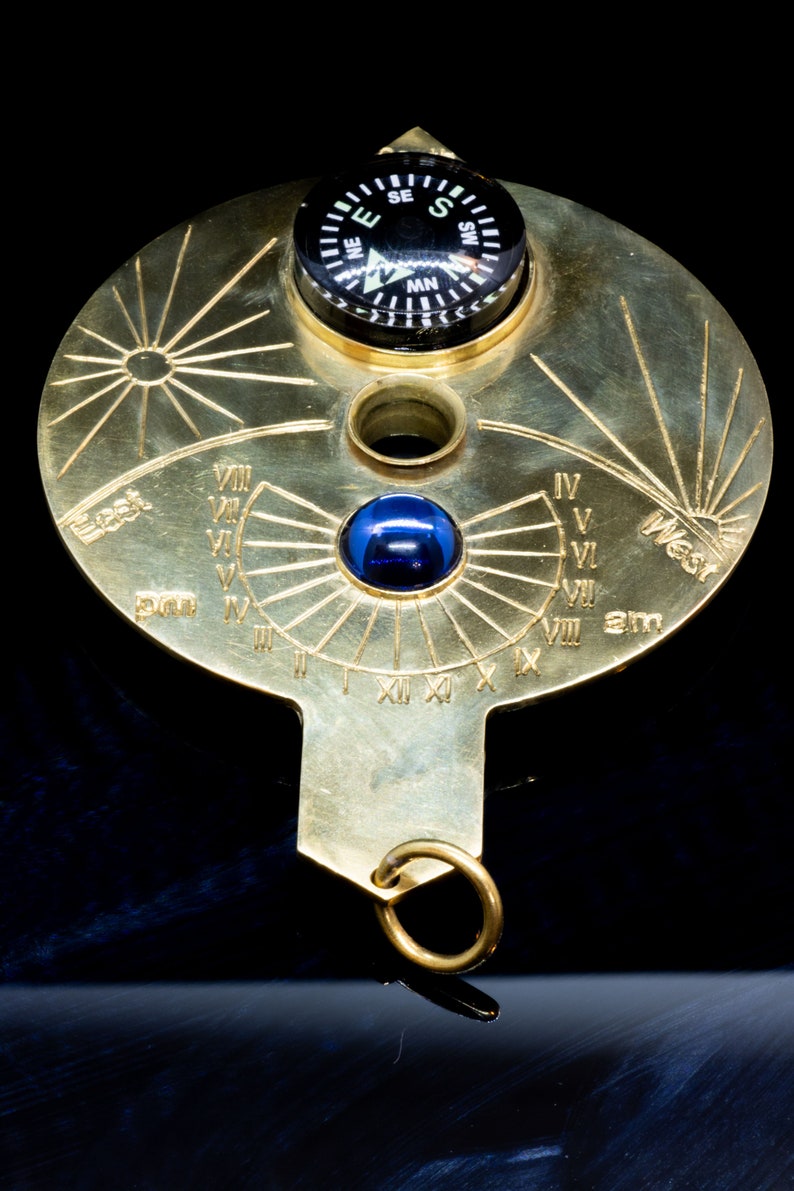 Sundial Star Clock Pocket Watch Astronomical Clock Sun Compass Stellar Pocket Watch image 6