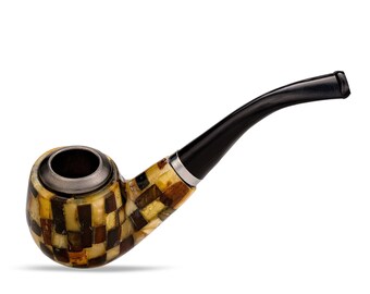 琥珀　パイプ　煙管 高級ハンドメイド琥珀パイプ | 大型バルト海産琥珀喫煙パイプ | タバコ