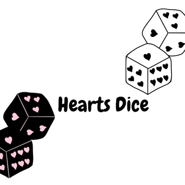 Cute Dice Instant Download PNG