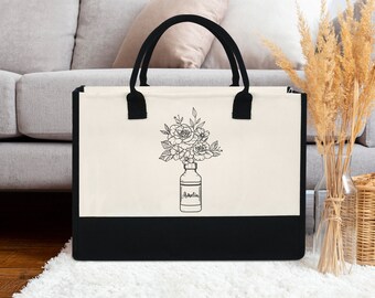 Custom Nurse Tote Bag, Personalized Nurse Tote Bag, Gift For Nurse, Nurse Tote Bag, Nurse Gift, Custom Nursing Bag, Nursing School Tote Bag