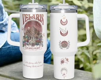 Velaris 40oz Tumbler, Velaris City Of Starlight 40oz Tumbler, The Night Court Cup, SJM 40oz Tumbler, City of Starlight Cup, ACOTAR Tumbler