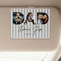 Personalized Dad Photo Car Visor Clip, Drive Safe I Love You Gift product logo