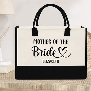 Mother Of The Bride Tote Bag, MOB Bag, Mother of the Bride Gift, Bridal Shower Gift, Gift for Mother Bride, Wedding Gift, Engagement Gift