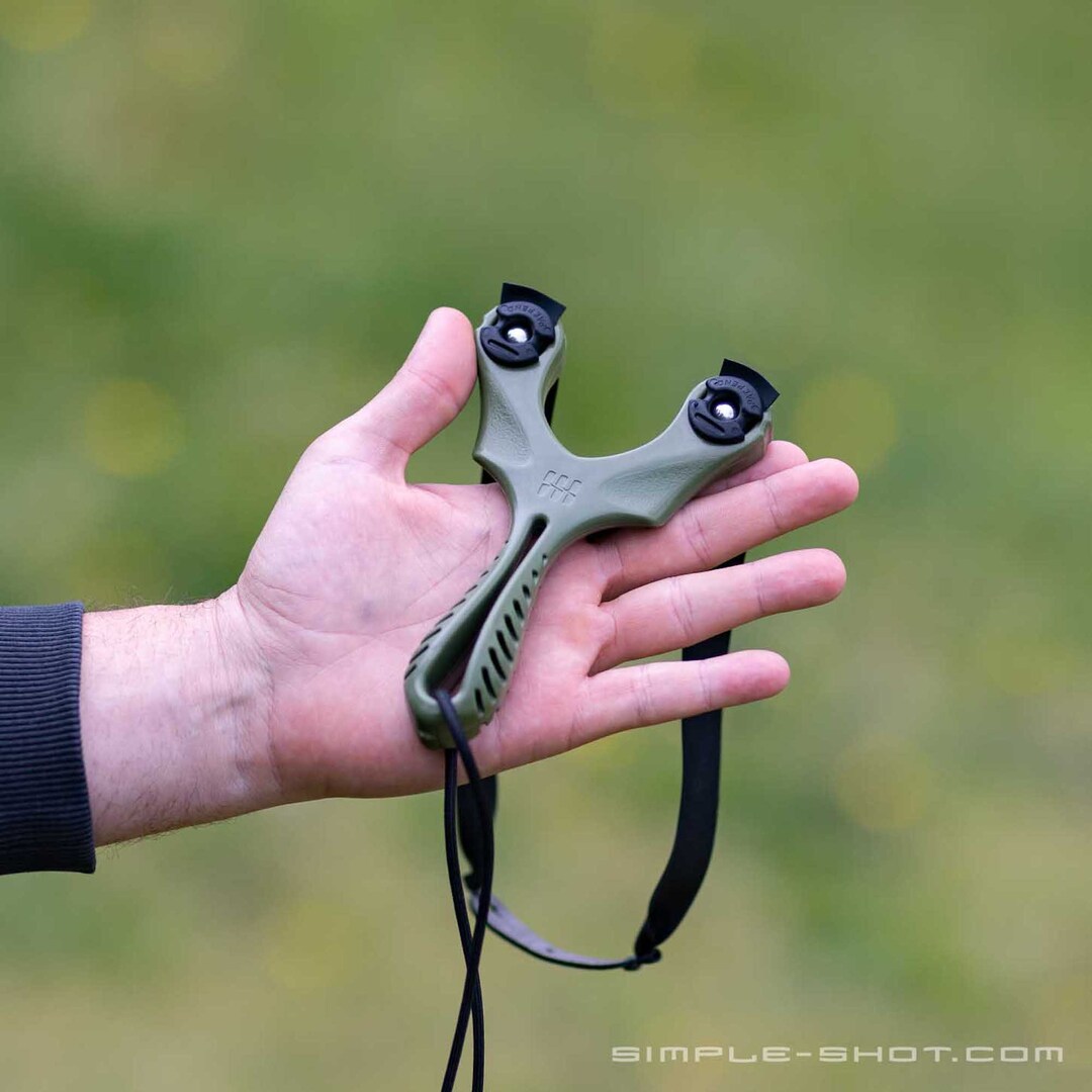 AXIOM OCULARIS Slingshot Targetshooting & Hunting 2pk Flat Etsy