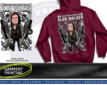 Alan Walker Hoodie | EDM & DJ Pop Culture Merch | Fans of Electronic Music | Unisex Hoodie | Gift for Music Lovers