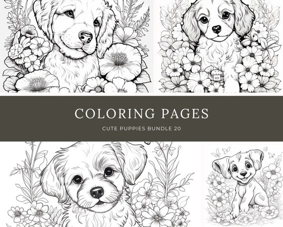The Too Cute Coloring Book: Puppies, Book by Little Bee Books, Official  Publisher Page