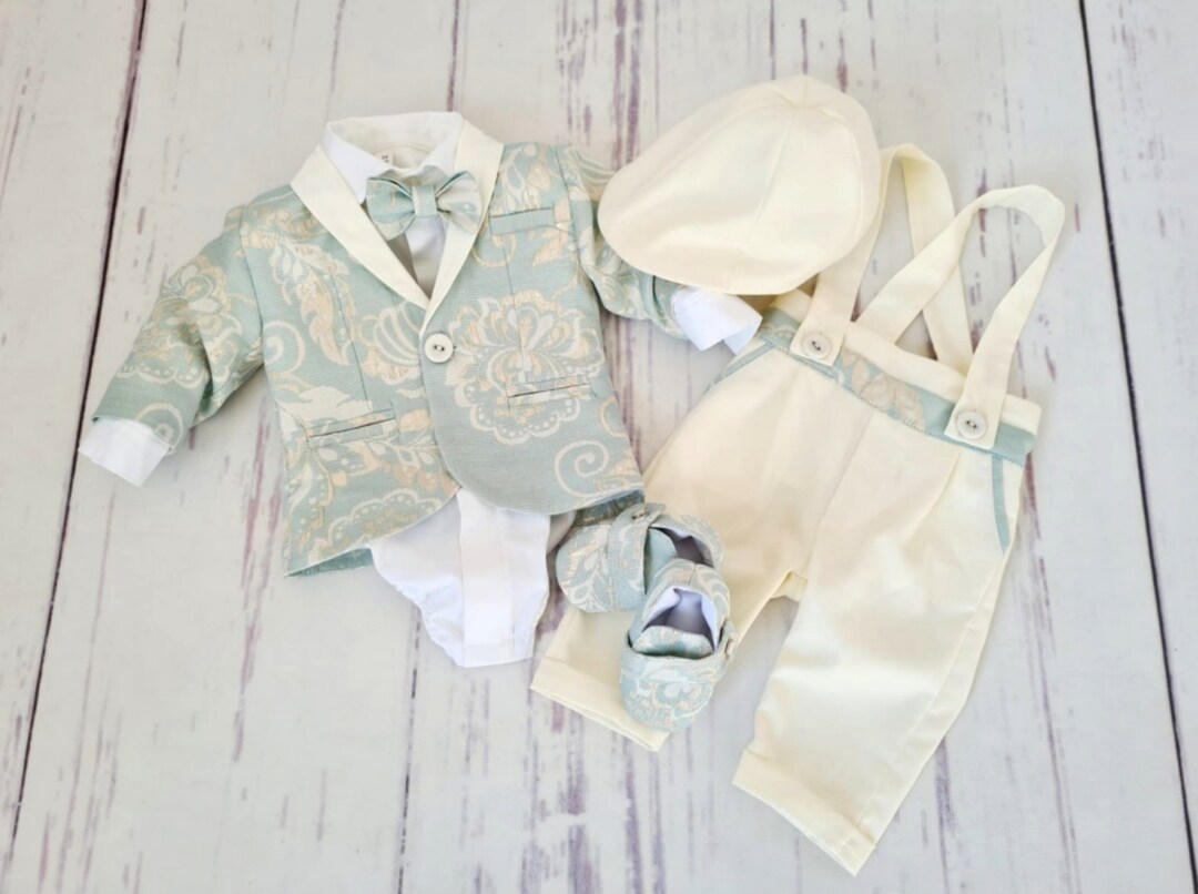 Christening Boy Suit, Baptism Boy Suit, Formal Boy Suit, Blessing
