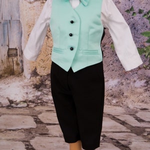 Christening Boy Suit, Baptism Boy Suit, Formal Boy Suit, Blessing outfit, Wedding Boy Outfit, Ceremony Boy Suit, Elegant Ring Bearer Outfit