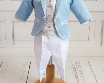 Christening Boy Suit, Baptism Boy Suit, Formal Boy Suit, Blessing outfit, Wedding Boy Outfit, Ceremony Boy Suit, Luxury Ring Bearer Outfit