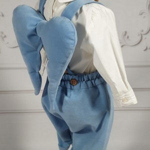 Christening Boy Suit, Baptism Boy Suit, Formal Boy Suit, Blessing outfit, Wedding Boy Outfit, Ceremony Boy Suit, Velvet Angel Boy Outfit