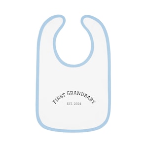 Personalized Baby Bib: Soft Cotton, Embroidered Keepsake