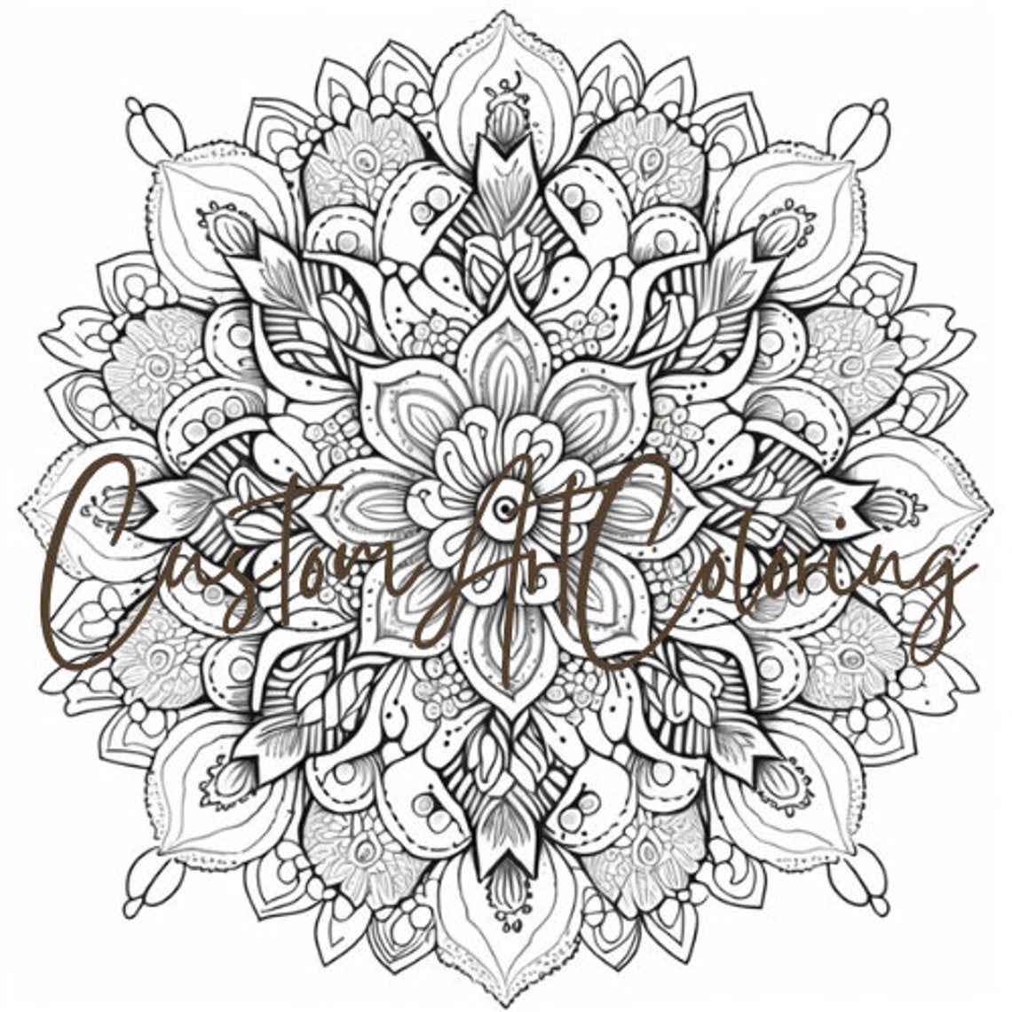 Printable Mandala Adult Coloring Pages Mandala Coloring Pages Unique ...