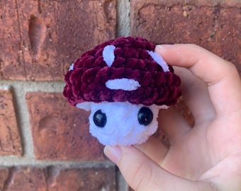 Crochet Pop It Mushroom Fidget Toy