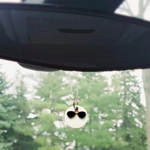 Sunglass Essential Oil Car Diffuser, Reusable Aromatherapy Air Freshener, Wood Diffuser, Choose Scent, EcoFriendly Alternative by ECOdiffuse
