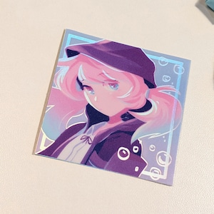 Blue Poison Holographic Sticker | Arknights Vinyl Sticker