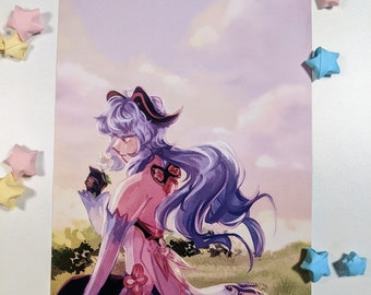 Ganyu Print (Genshin Impact Art Print)