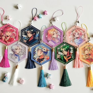 Yona of the Dawn/Akatsuki no Yona Tassel Keychain Charms