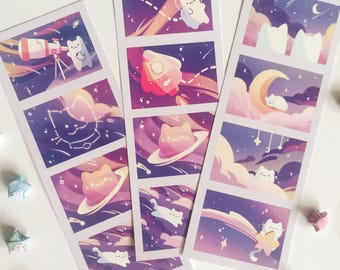 Space Cat Catstronomy Bookmarks
