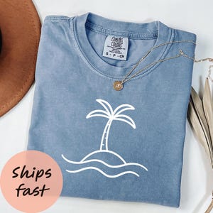 T-shirt soleil Comfort Colors®, chemise d&#39;été, chemise de plage, T-shirt soleil, chemise soleil bohème, cadeau pour femme, t-shirt graphique mignon
