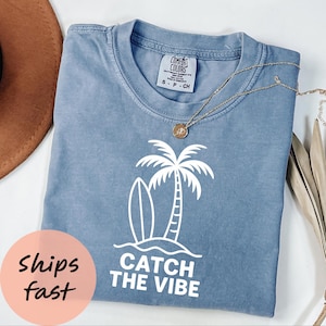 T-shirt soleil Comfort Colors®, chemise d&#39;été, chemise de plage, T-shirt soleil, chemise soleil bohème, cadeau pour femme, t-shirt graphique mignon