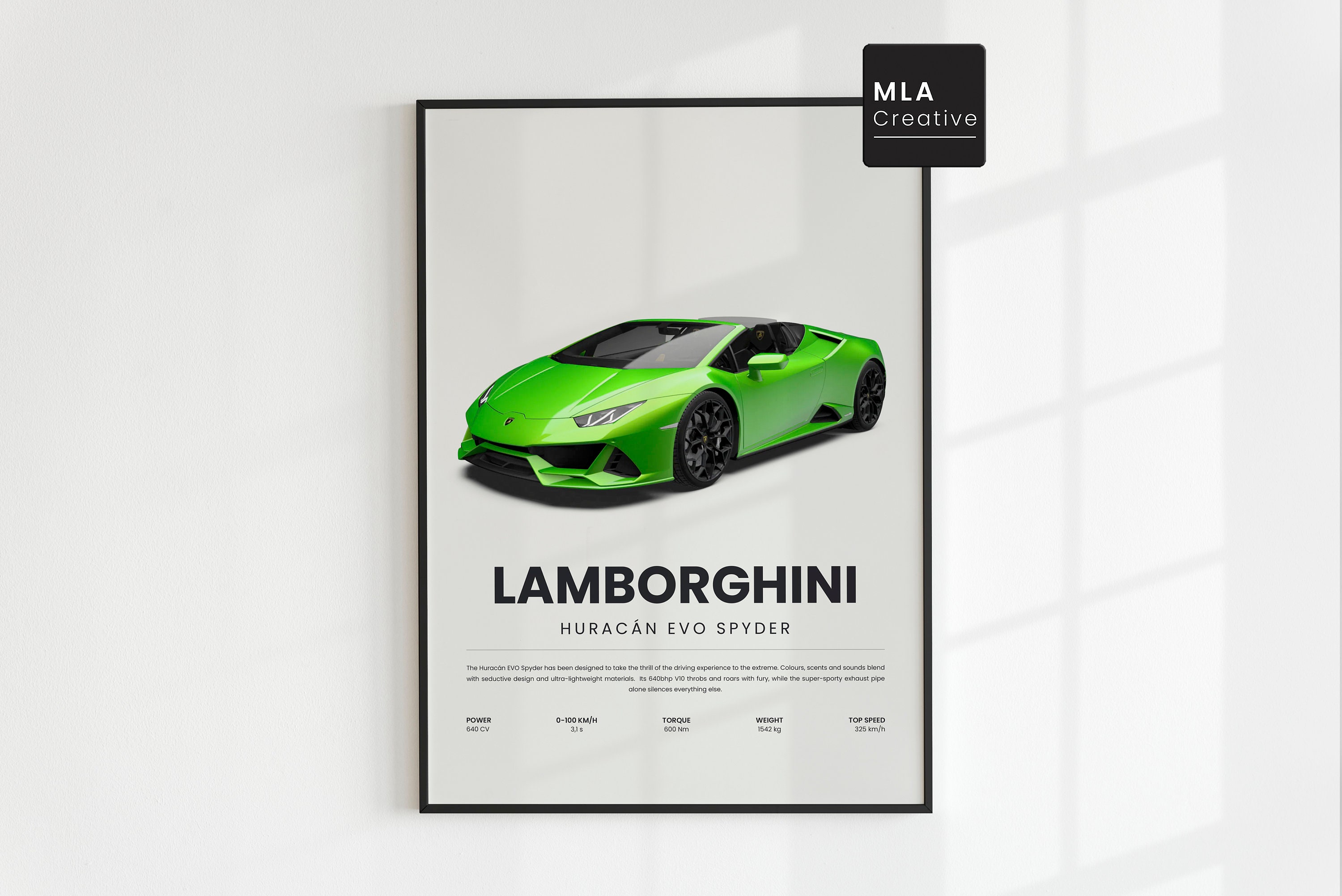 Buy Huracan Poster Online In India Etsy India