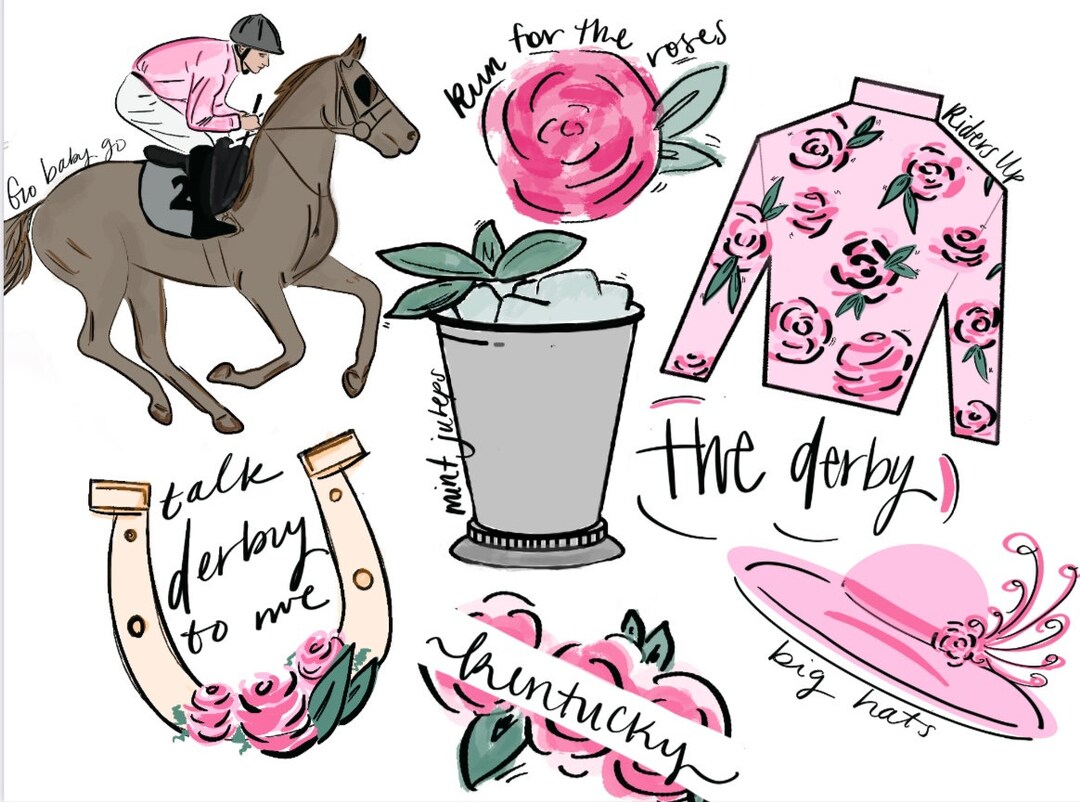 Kentucky Derby Svg - Etsy