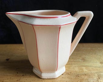 Vintage milk jug DIGOIN & SARREGUEMINES