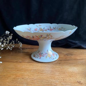 Antique porcelain fruit bowl - Limoges France
