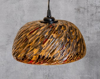 Unique Ceramic Pendant Lamp: Handmade Ceiling Light Fixture