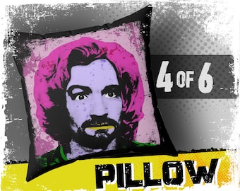 Charles Monroe Collection - Pillow 04 | Music Lover | Musician Pillow | Gift for Musician |