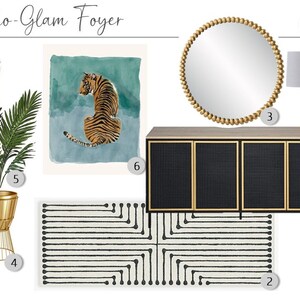 Custom Interior Design | Online Interior Design Service |e-design|Custom Design | Interior Design| Virtual Design |Foyer Design|Boho