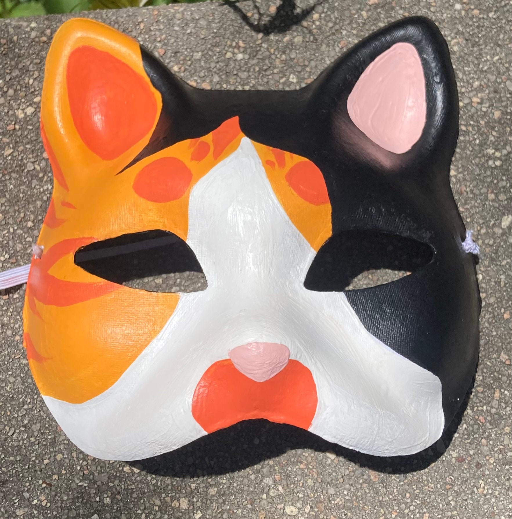 Cat Mask to Paint 