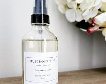 Spray non toxique pour la chambre et le linge : parfum de grenade et de cidre (4 oz liq.)