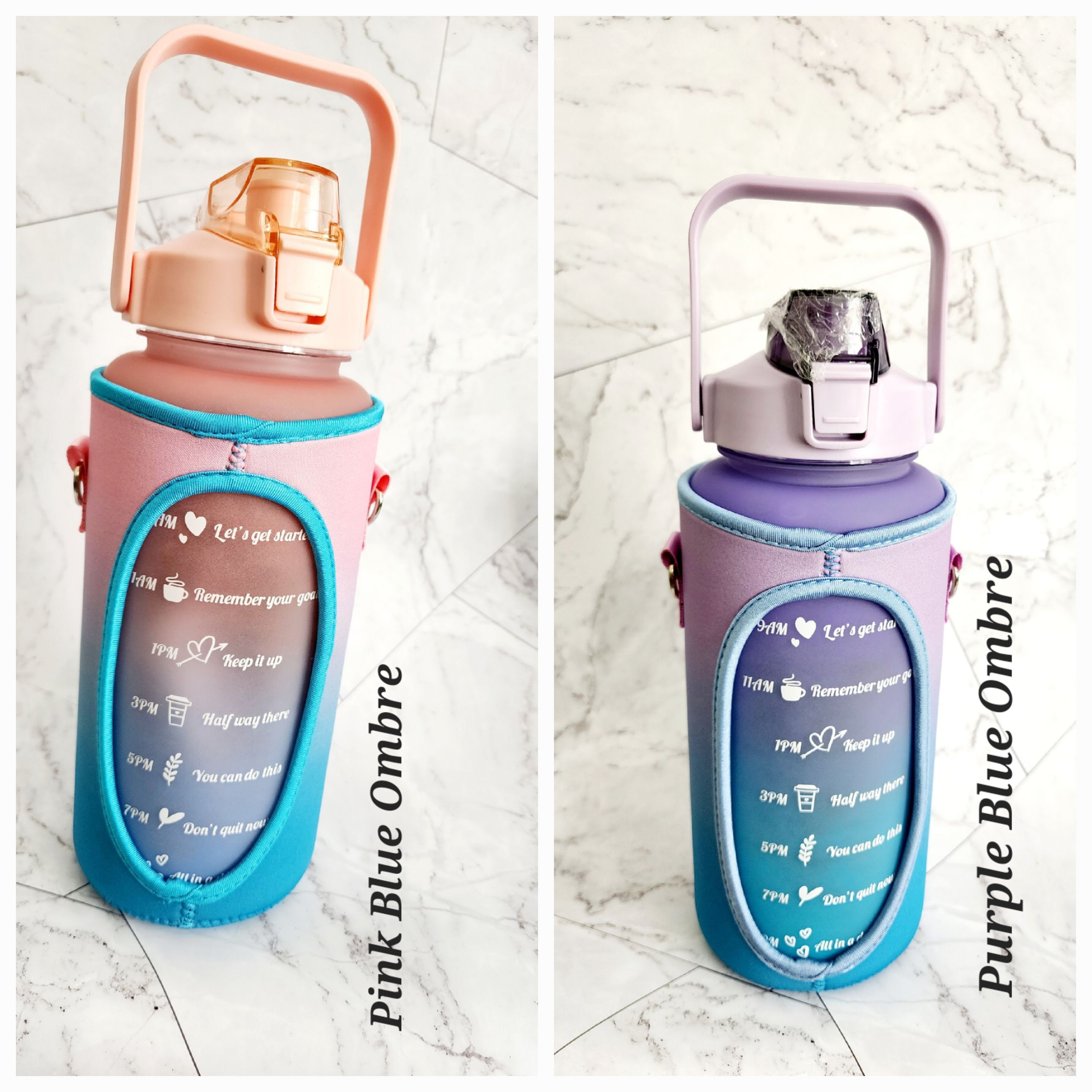 Cute Slim Water Bottle Leak Proof Flask for Kids Adults Women and Men  Portable Handbag Water Bottle Reusable Cute Water Bottles - AliExpress