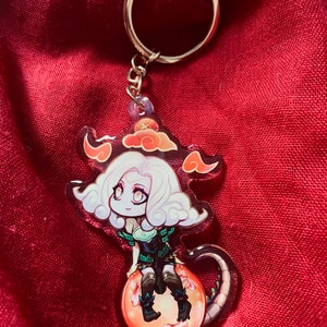 Shan Hai Scrolls Neeko - Epoxy clear charm/keychain