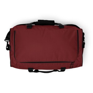 Muddy Stilettos Gym Duffle Bag, Wine Red Weekender Bag, Life Gets Messy Pack Anyway, Travel Bag for Her