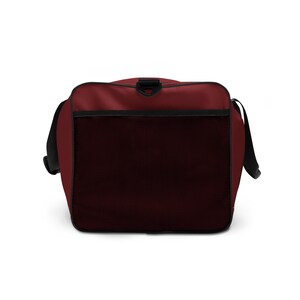 Muddy Stilettos Gym Duffle Bag, Wine Red Weekender Bag, Life Gets Messy Pack Anyway, Travel Bag for Her