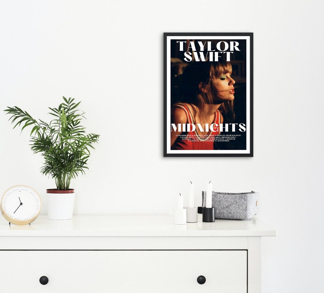 Taylor Swift Midnights PNG DESCARGA DIGITAL, Swiftie Wall Art, Fan Art ...