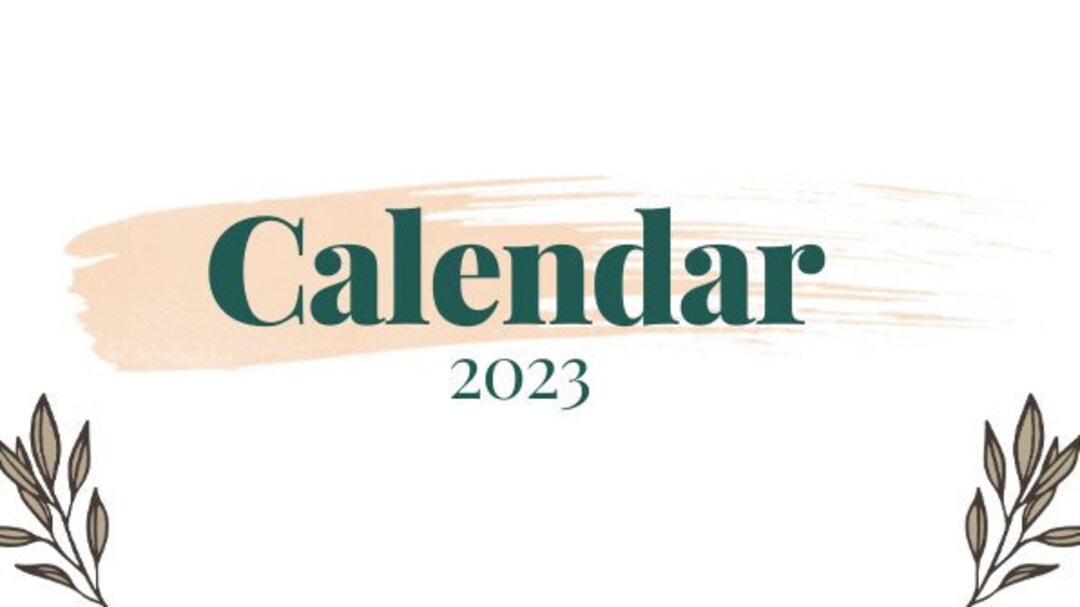 Printable Calendars - Etsy