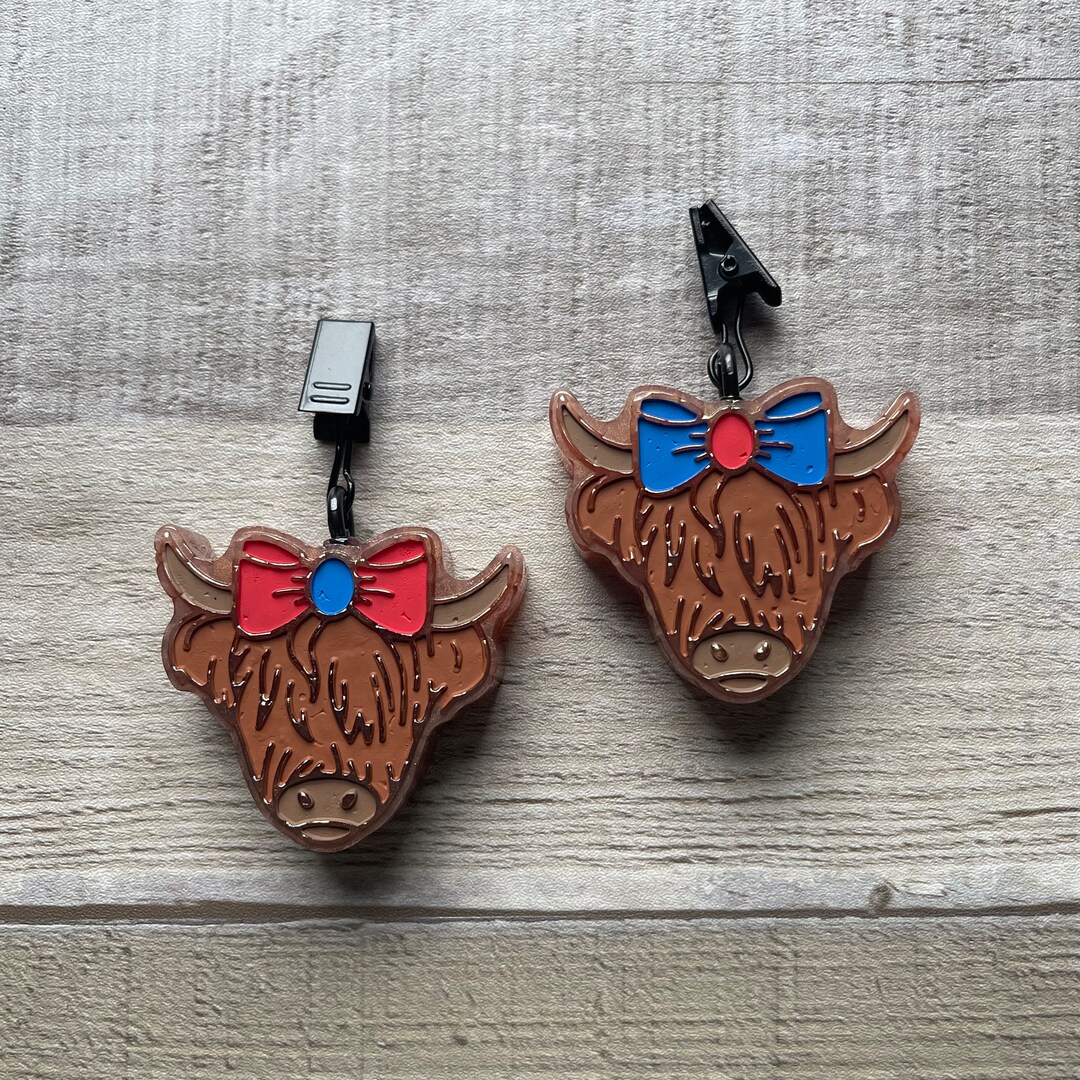 Highland Cow Vent Clip Freshies Etsy