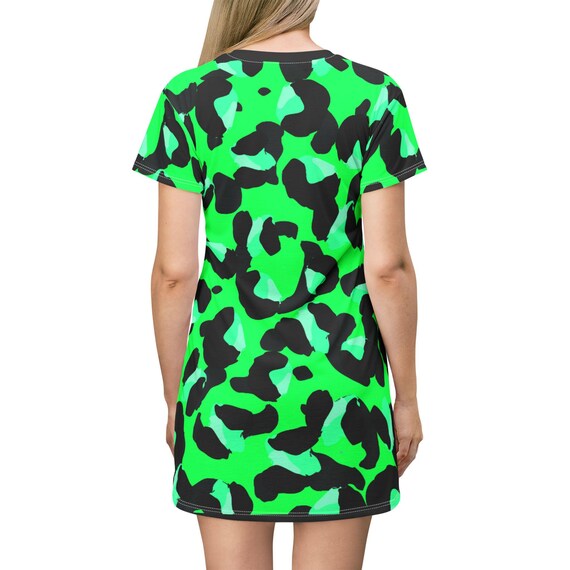 pumpkin t shirt dress Halloween T Shirt Dress for Women Scary Pumpkin Graphic Casual Short Sleeve Tunic Dress Fall Holiday Party Outfit
