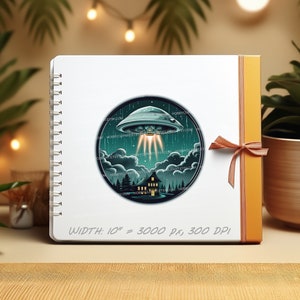 UFO PNG SVG Clipart Set UFO Clip Art Ufo Sublimation Digital Download Commercial Use Stickers Flying saucer, Unidentified flying object, Extraterrestrial spacecraft, Alien spacecraft, Flying disc.