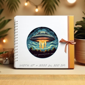 UFO PNG SVG Clipart Set UFO Clip Art Ufo Sublimation Digital Download Commercial Use Stickers Flying saucer, Unidentified flying object, Extraterrestrial spacecraft, Alien spacecraft, Flying disc.